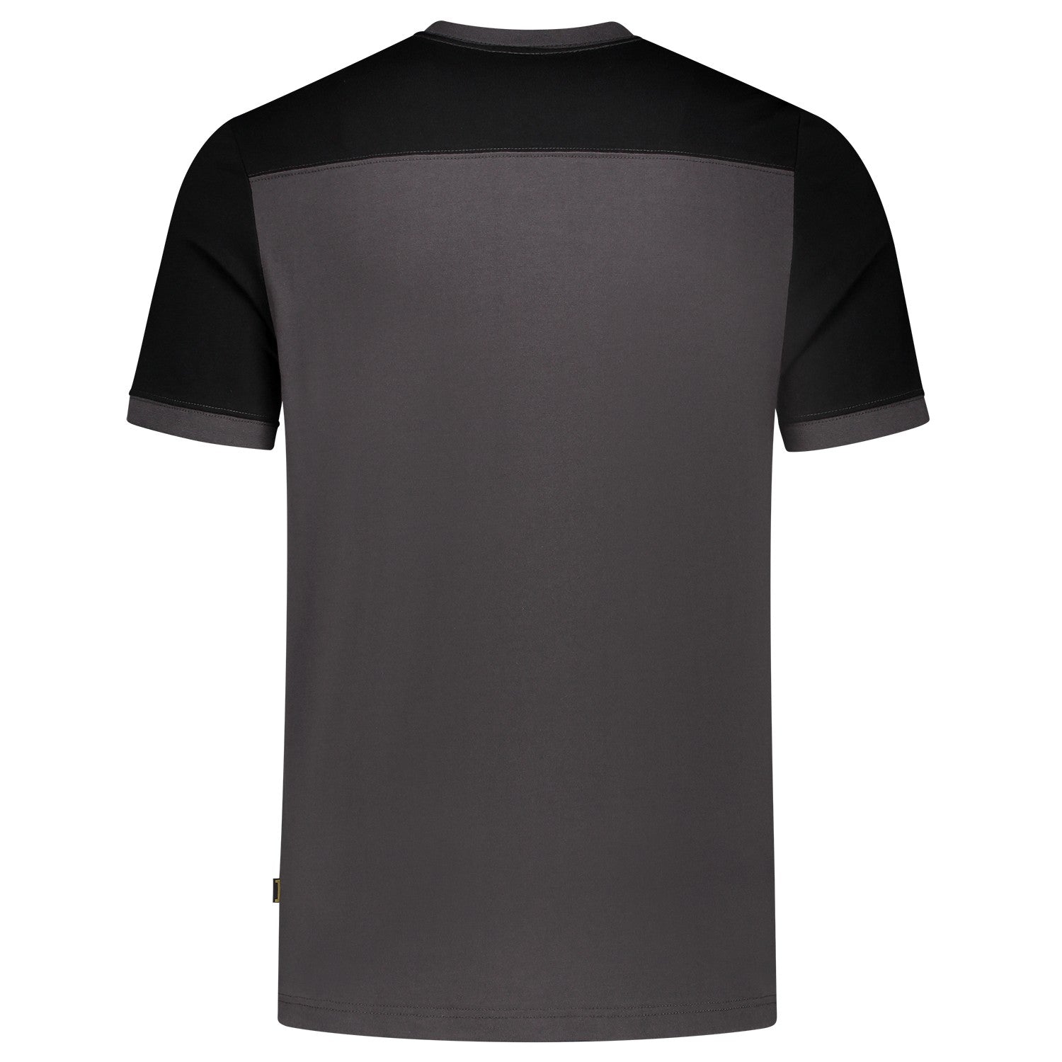 Tricorp 102006 T-Shirt Bicolor Naden Donkergrijs/Zwart