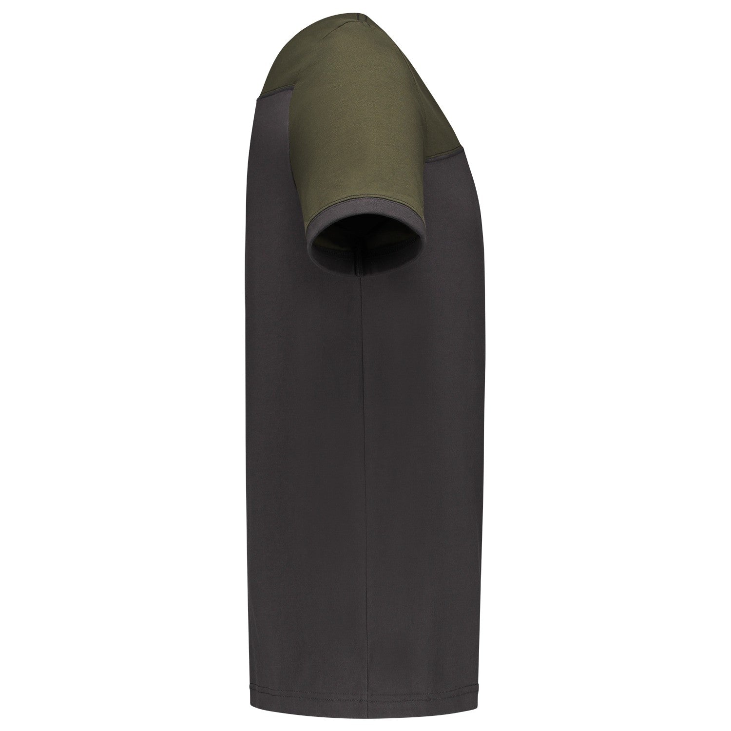 Tricorp 102006 T-Shirt Bicolor Naden Donkergrijs/Army