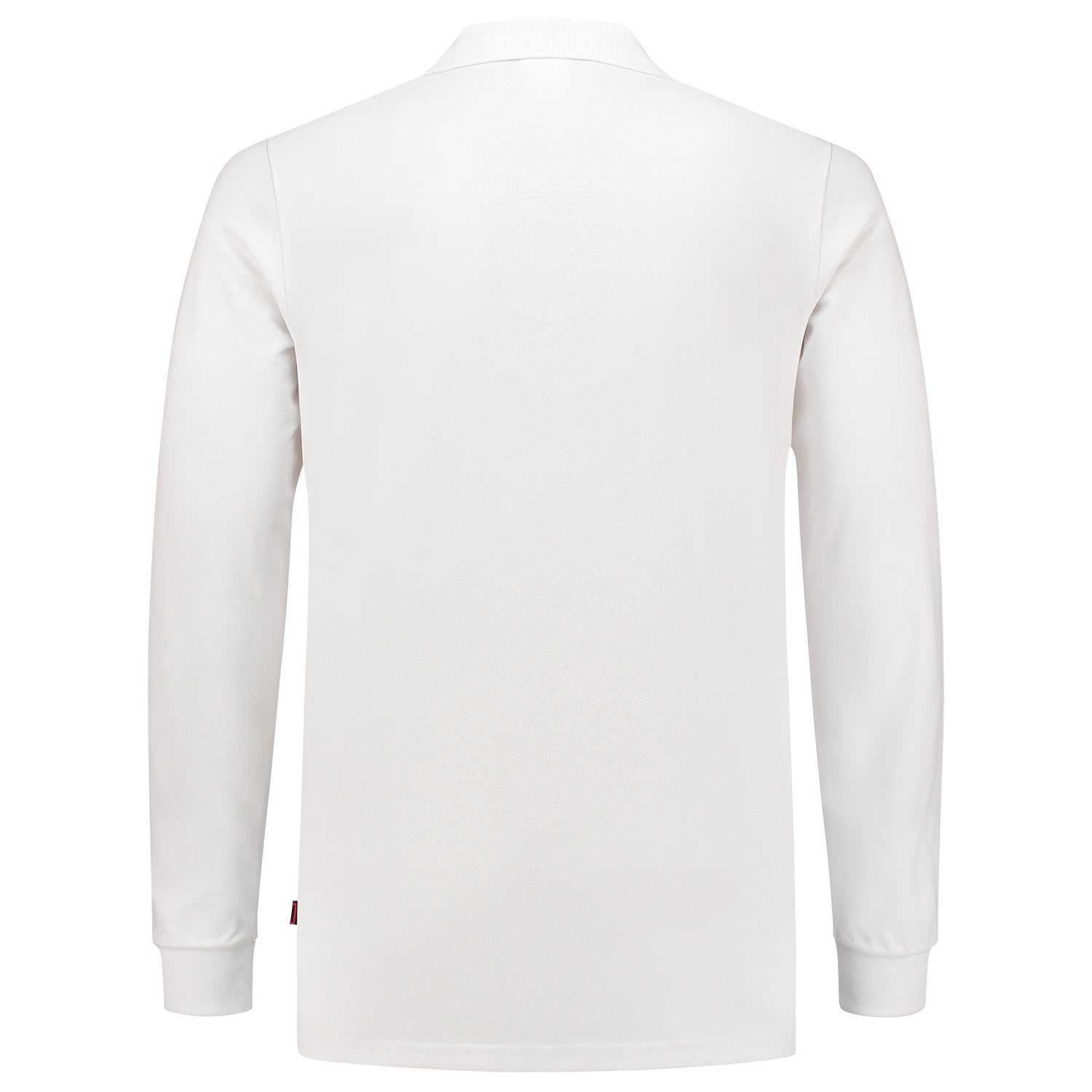 Tricorp 201017 Poloshirt Slim Fit Lange Mouw Wit