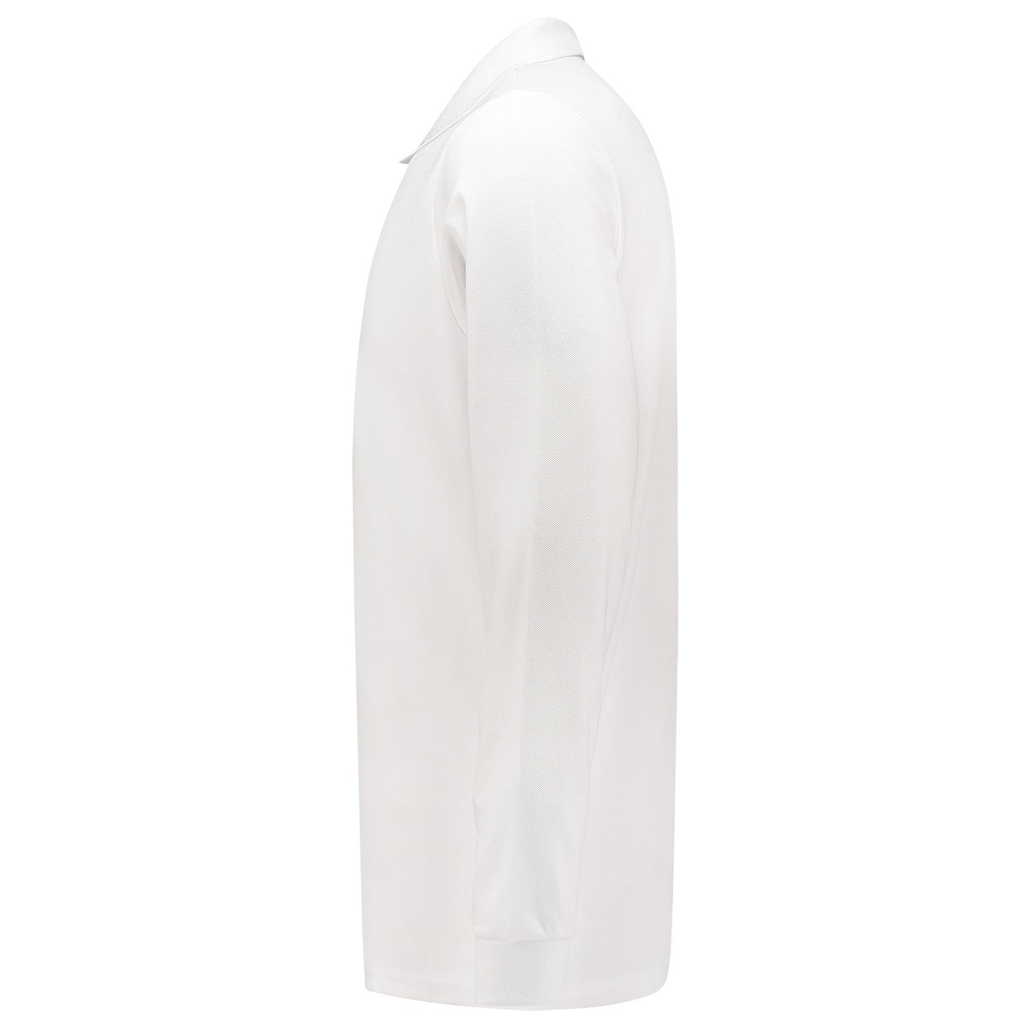 Tricorp 201017 Poloshirt Slim Fit Lange Mouw Wit