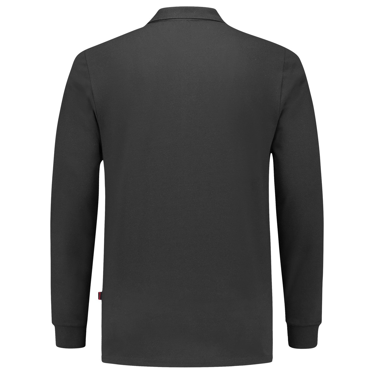 Tricorp 201017 Poloshirt Slim Fit Lange Mouw Donkergrijs