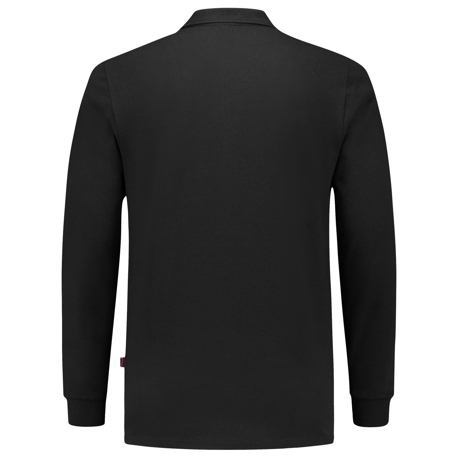 Tricorp 201017 Poloshirt Slim Fit Lange Mouw Zwart