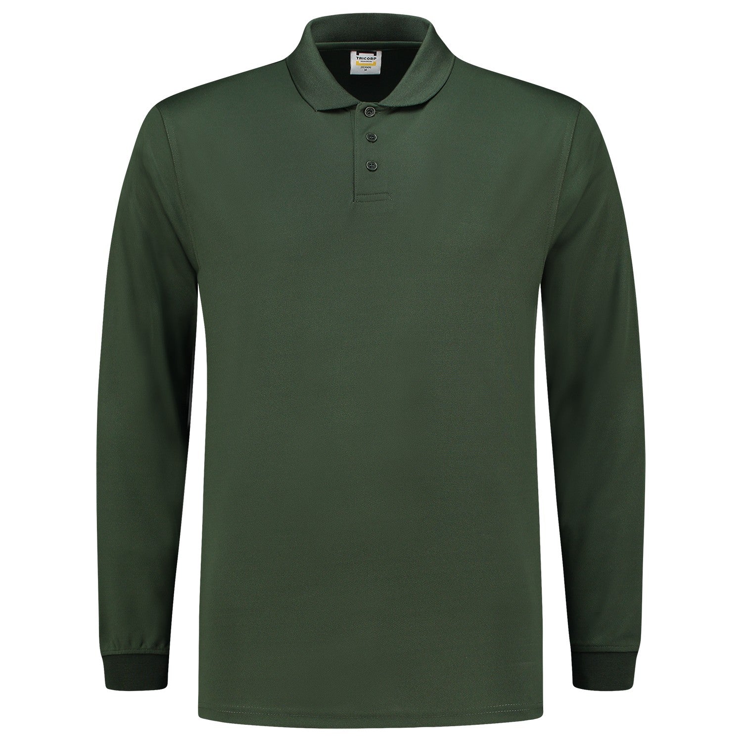 Tricorp 202005 Poloshirt UV Block Cooldry Lange Mo Flessengroen