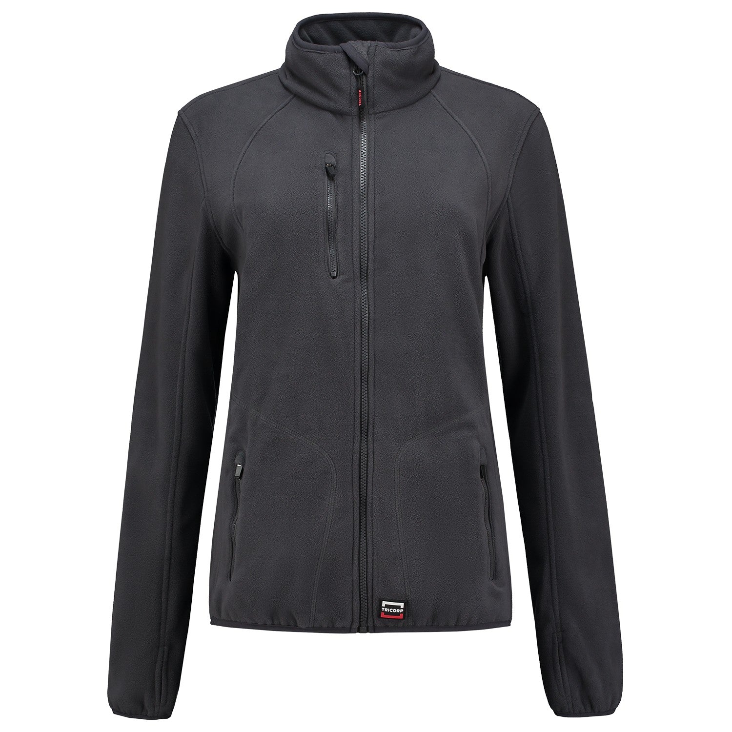 Tricorp 301011 Luxe Dames Fleece Sweatvest Donkergrijs