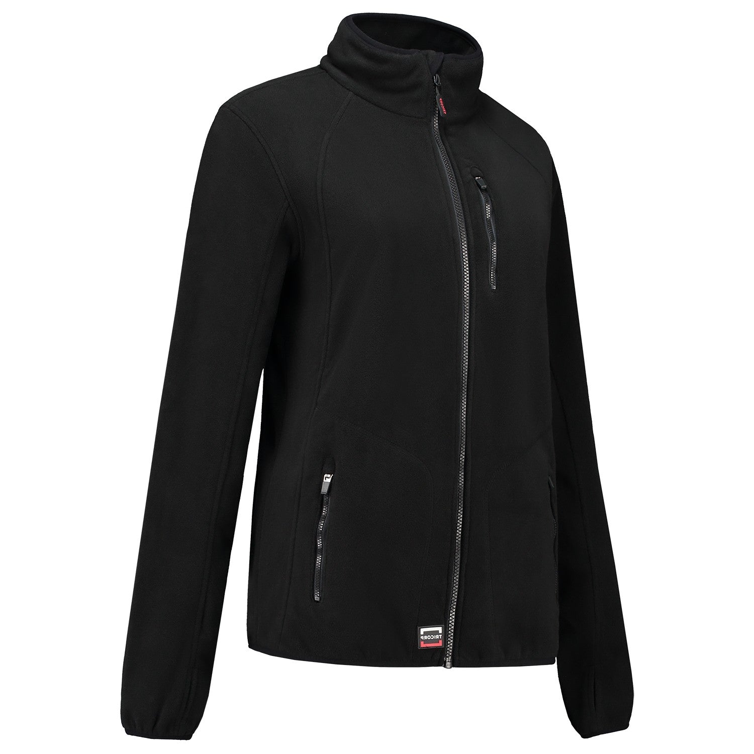 Tricorp 301011 Luxe Dames Fleece Sweatvest Zwart