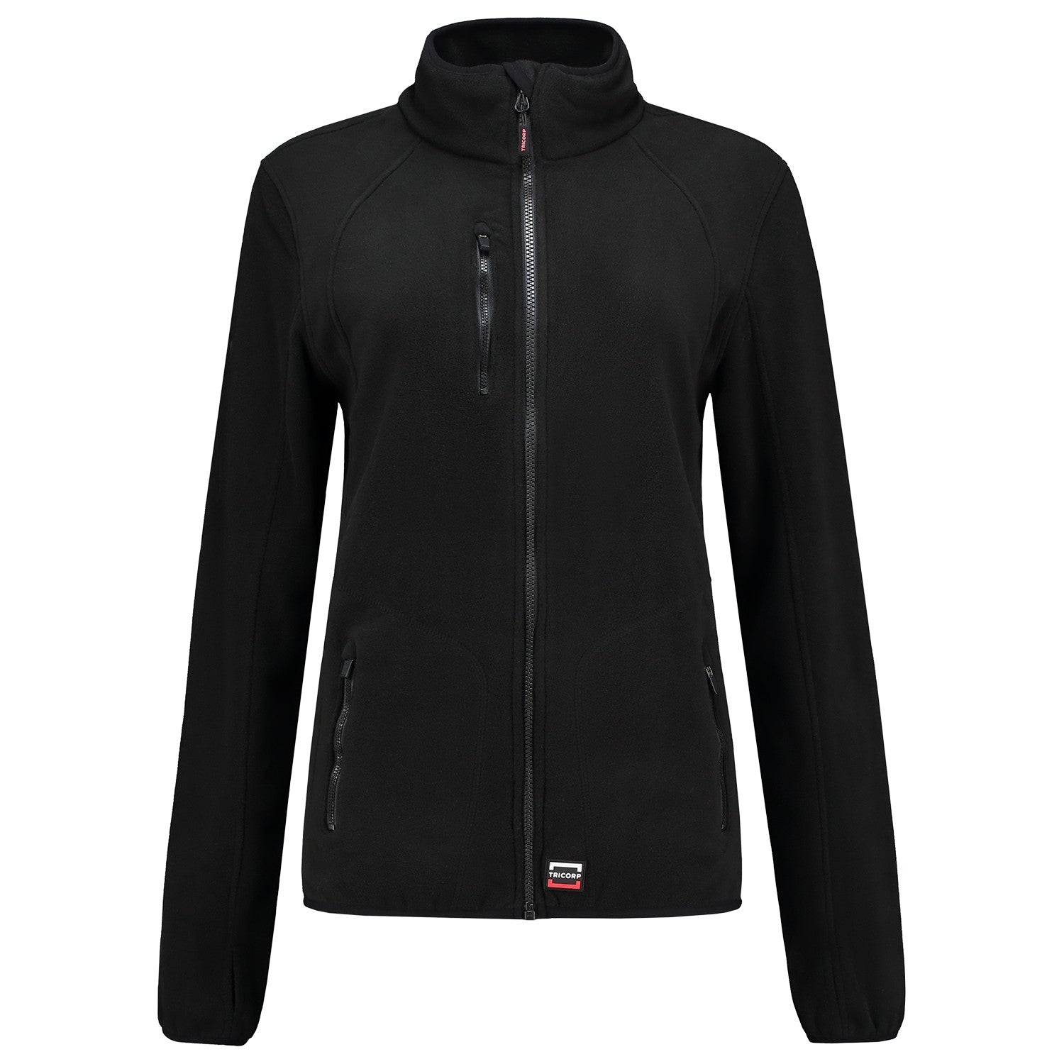 Tricorp 301011 Luxe Dames Fleece Sweatvest Zwart