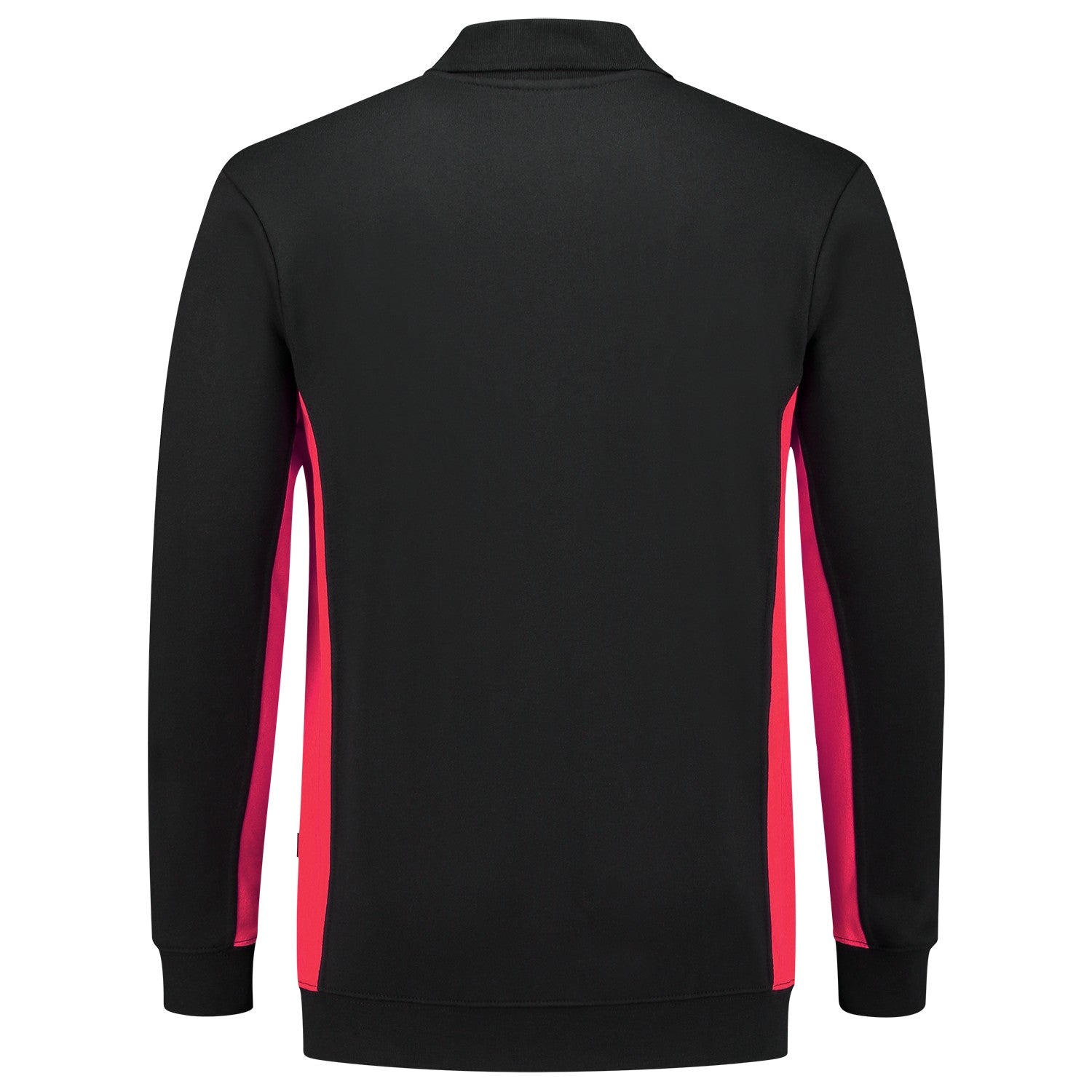 Tricorp 302003 Polosweater Bicolor Zwart/Rood