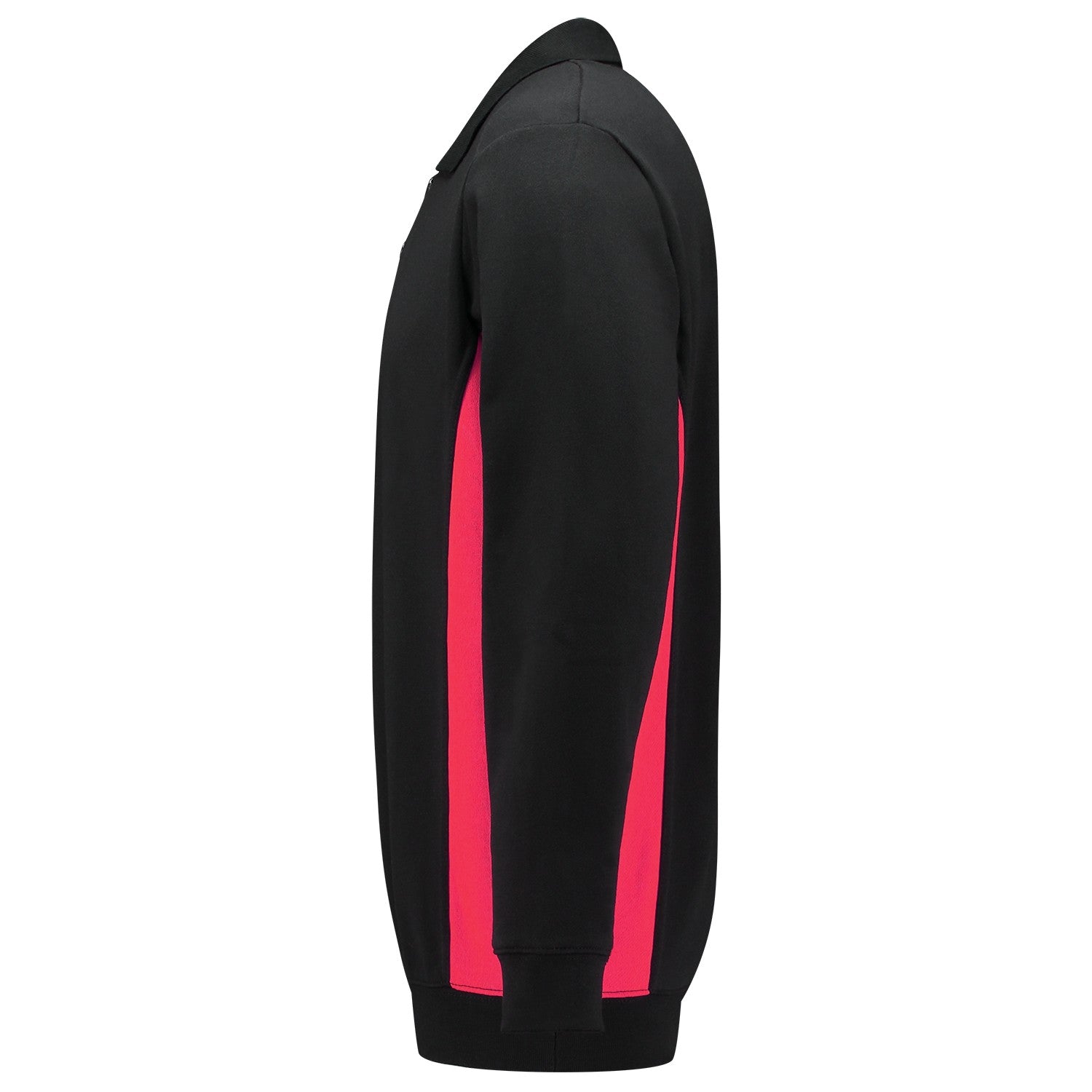 Tricorp 302003 Polosweater Bicolor Zwart/Rood