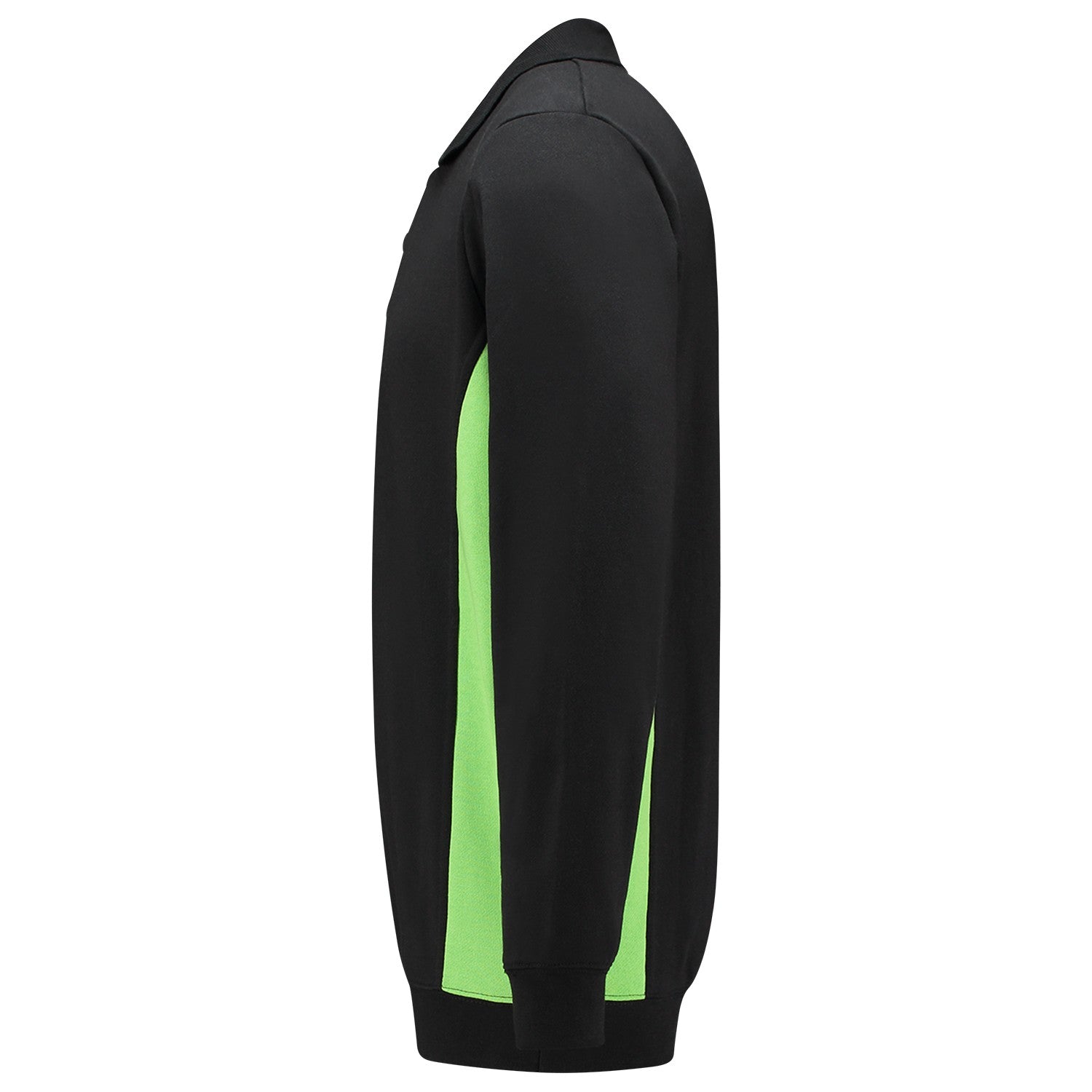 Tricorp 302003 Polosweater Bicolor Zwart/Lime