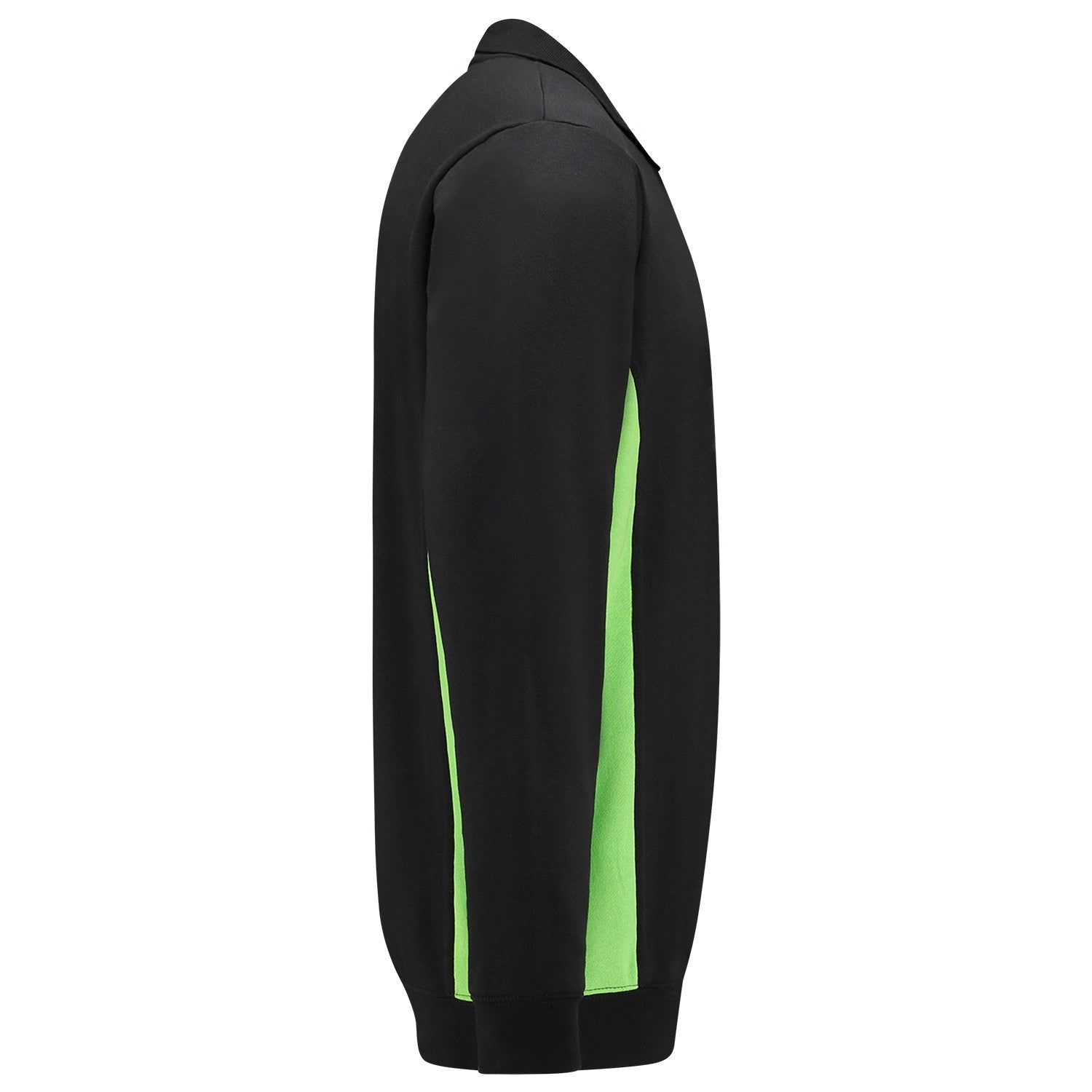 Tricorp 302003 Polosweater Bicolor Zwart/Lime