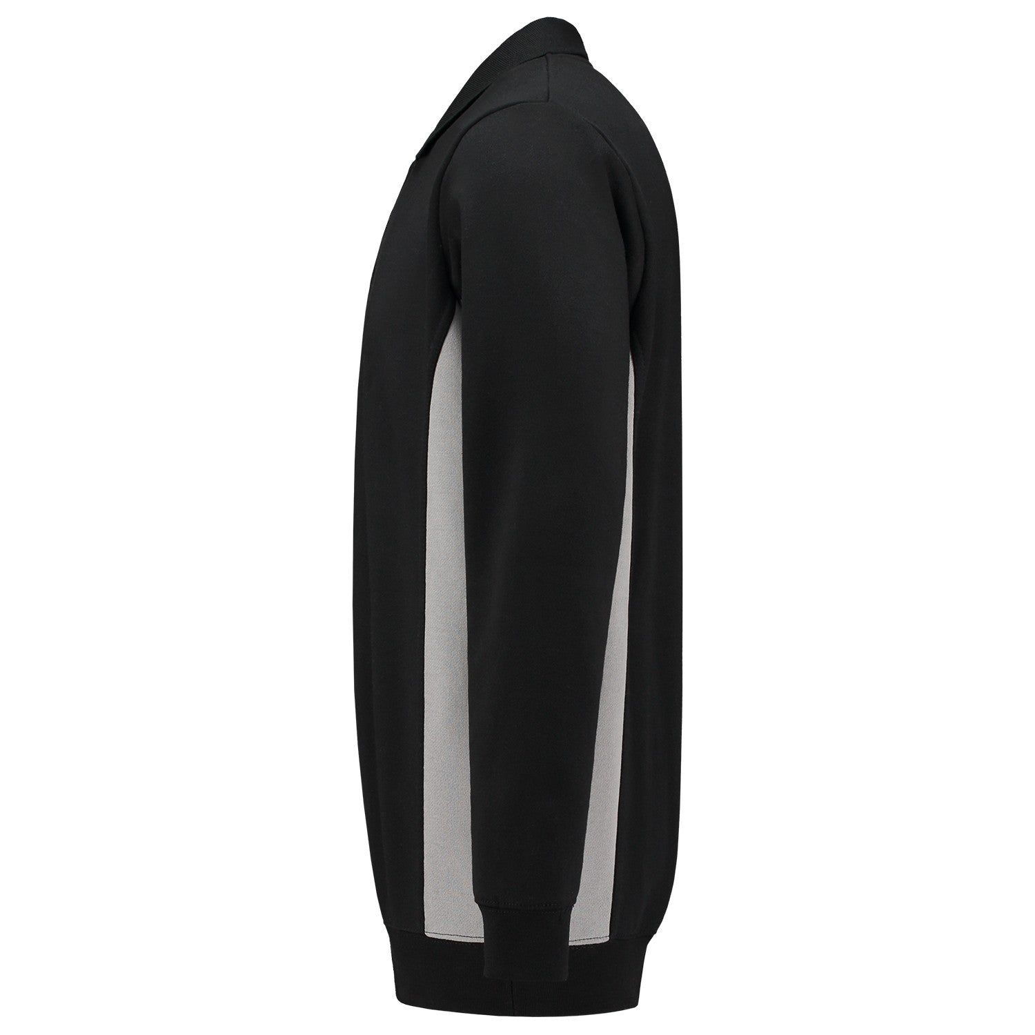 Tricorp 302003 Polosweater Bicolor Zwart/Grijs