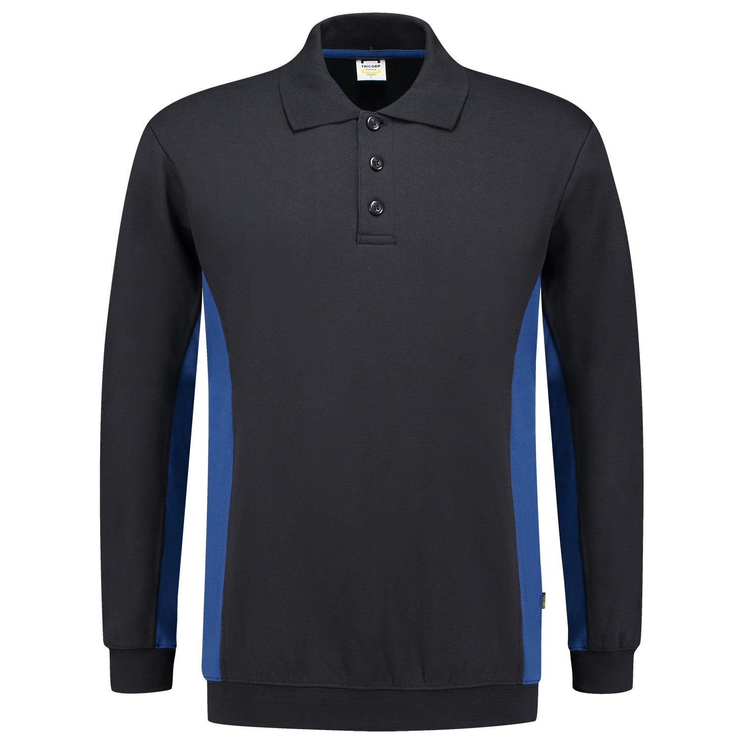Tricorp 302003 Polosweater Bicolor Marine/Royalblue