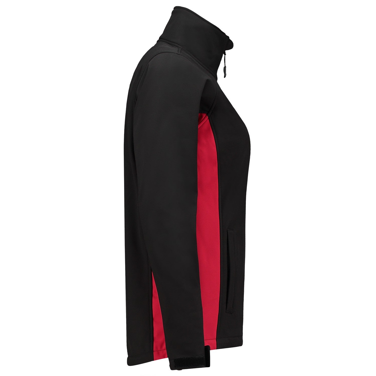Tricorp 402008 Softshell Bicolor Dames Zwart/Rood