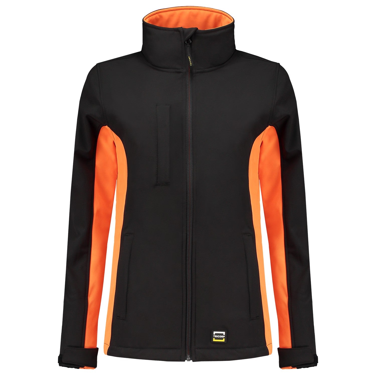 Tricorp 402008 Softshell Bicolor Dames Zwart/Oranje