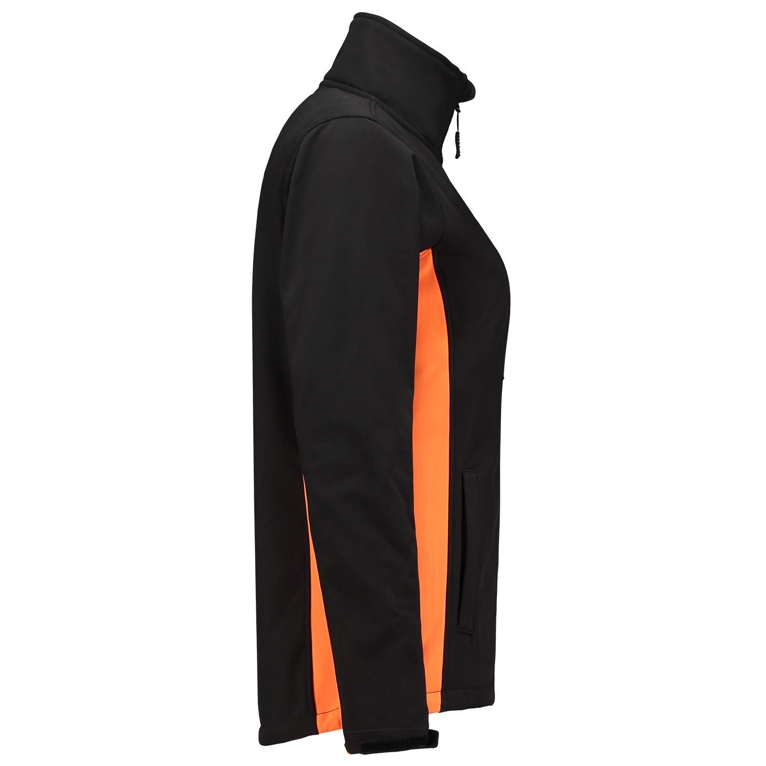 Tricorp 402008 Softshell Bicolor Dames Zwart/Oranje