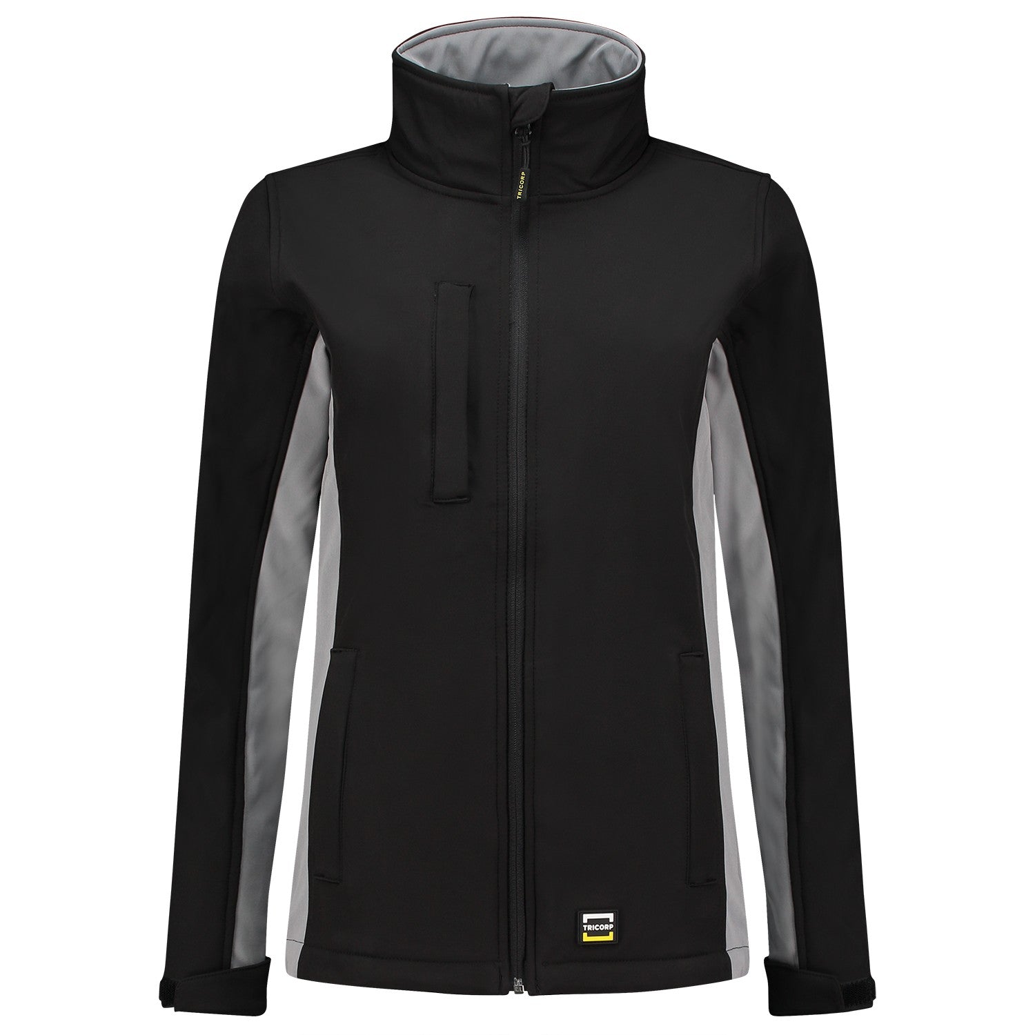 Tricorp 402008 Softshell Bicolor Dames Zwart/Grijs