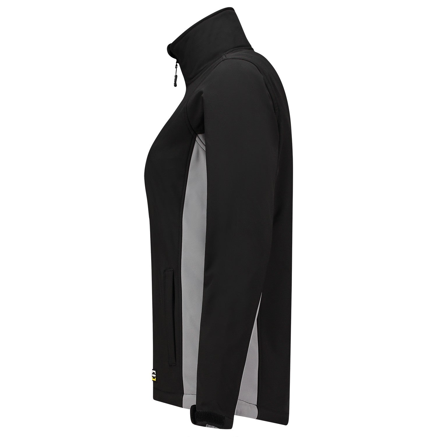 Tricorp 402008 Softshell Bicolor Dames Zwart/Grijs