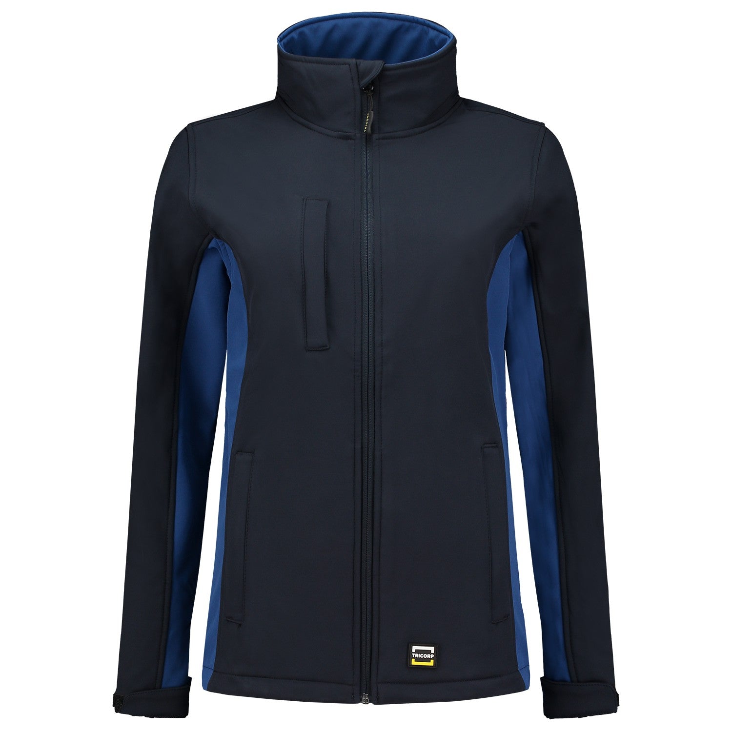 Tricorp 402008 Softshell Bicolor Dames Marine/Royalblue