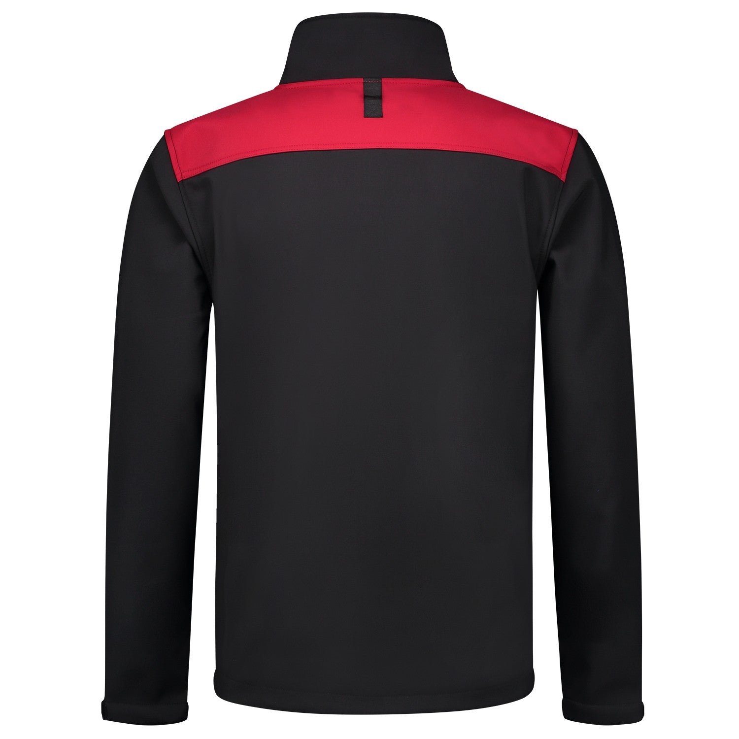 Tricorp Jas 402021 Softshell Bicolor Naden Zwart/Rood