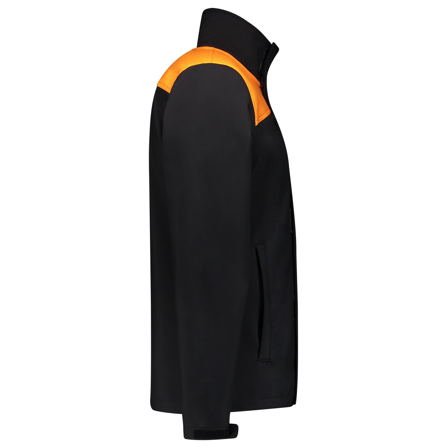 Tricorp Jas 402021 Softshell Bicolor Naden Zwart/Oranje