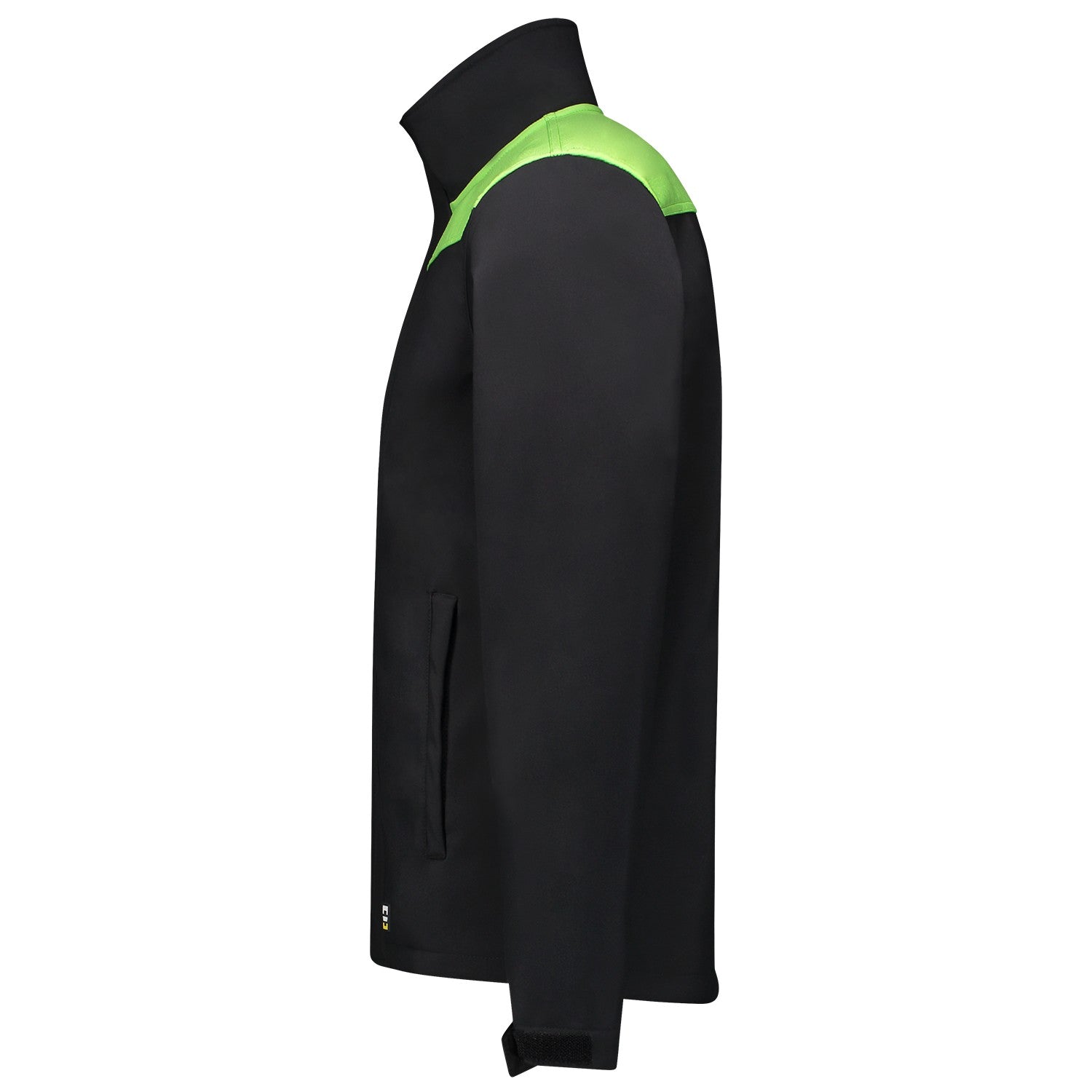 Tricorp Jas 402021 Softshell Bicolor Naden Zwart/Lime