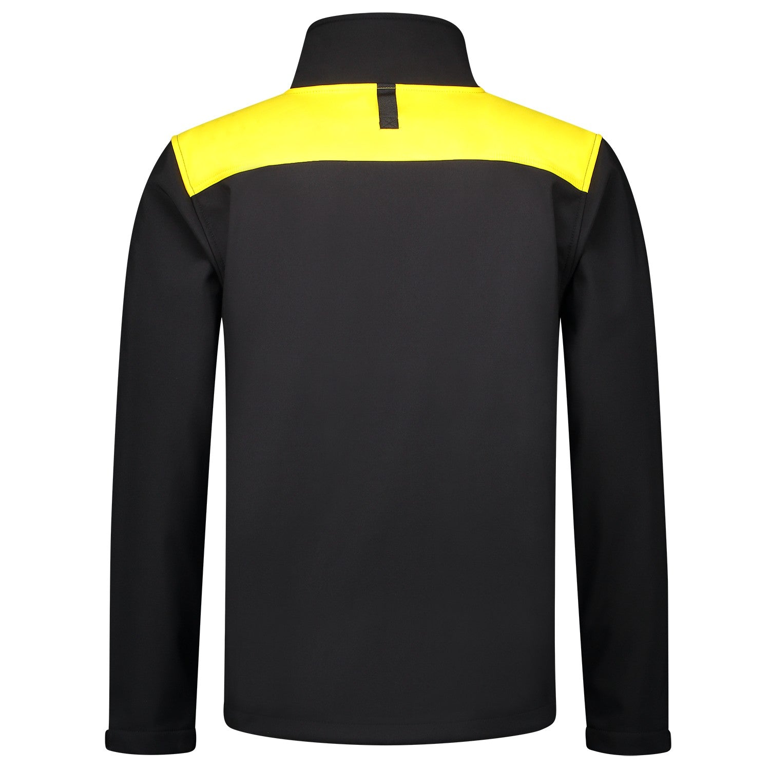 Tricorp Jas 402021 Softshell Bicolor Naden Zwart/Geel