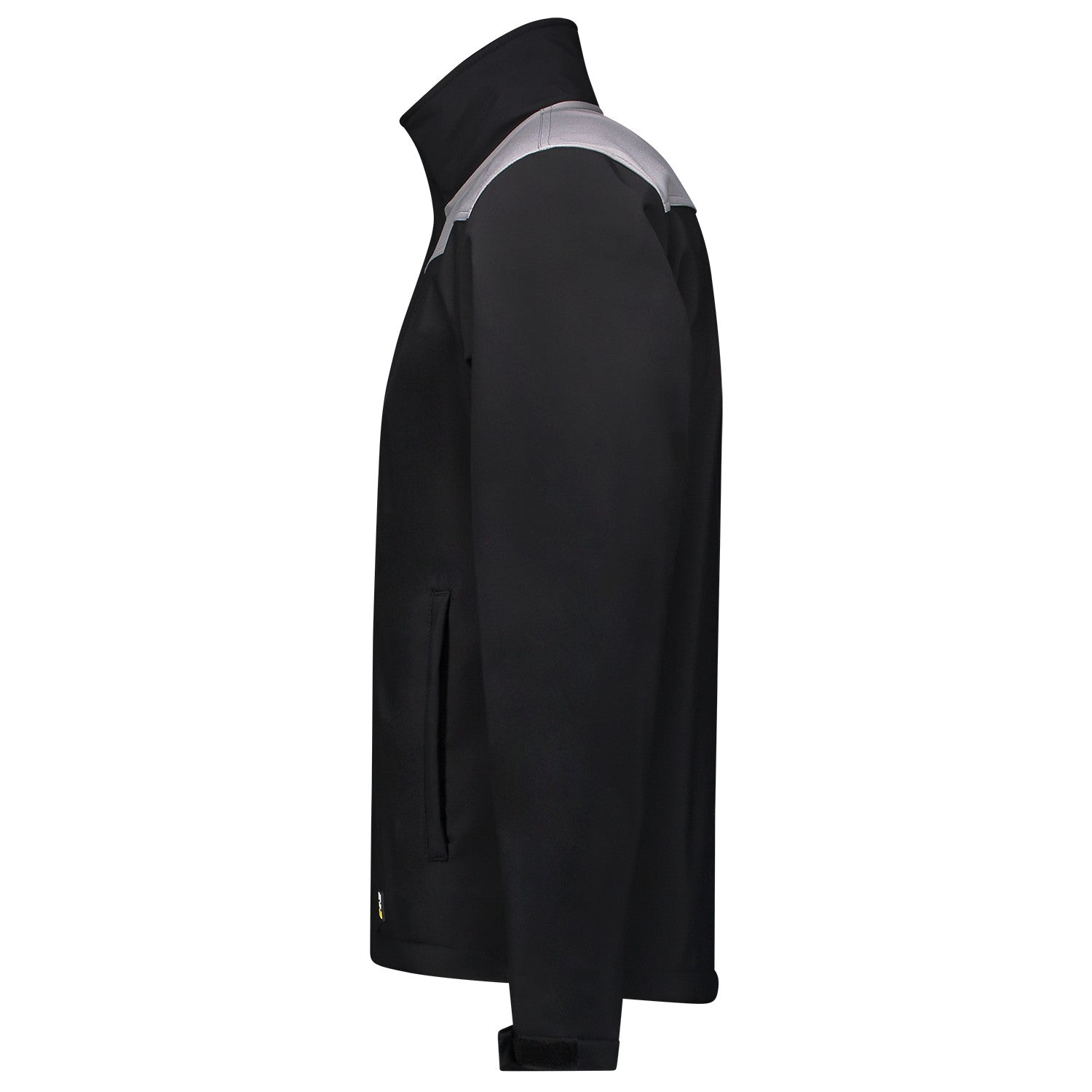 Tricorp Jas 402021 Softshell Bicolor Naden Zwart/Grijs