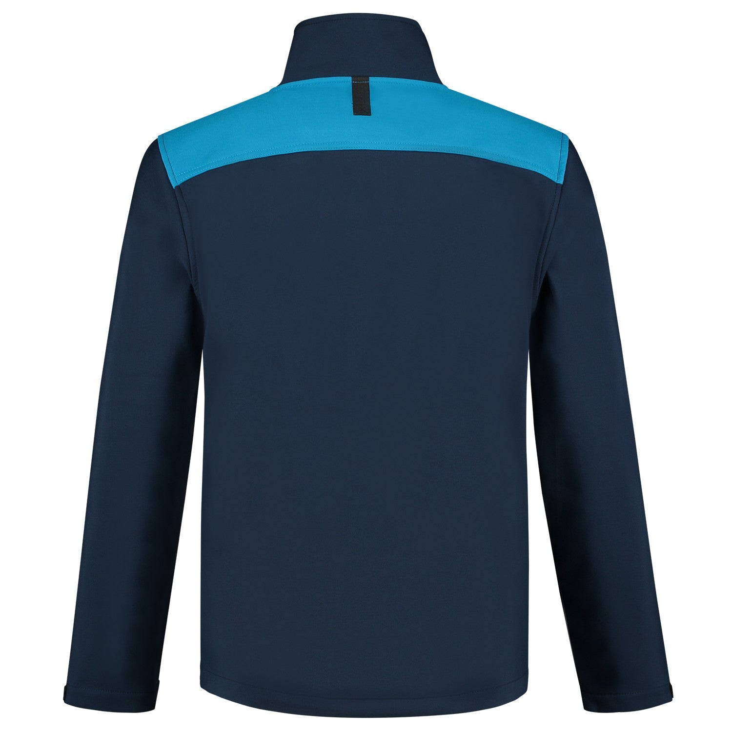 Tricorp Jas 402021 Softshell Bicolor Naden Inktblauw/Turquoise