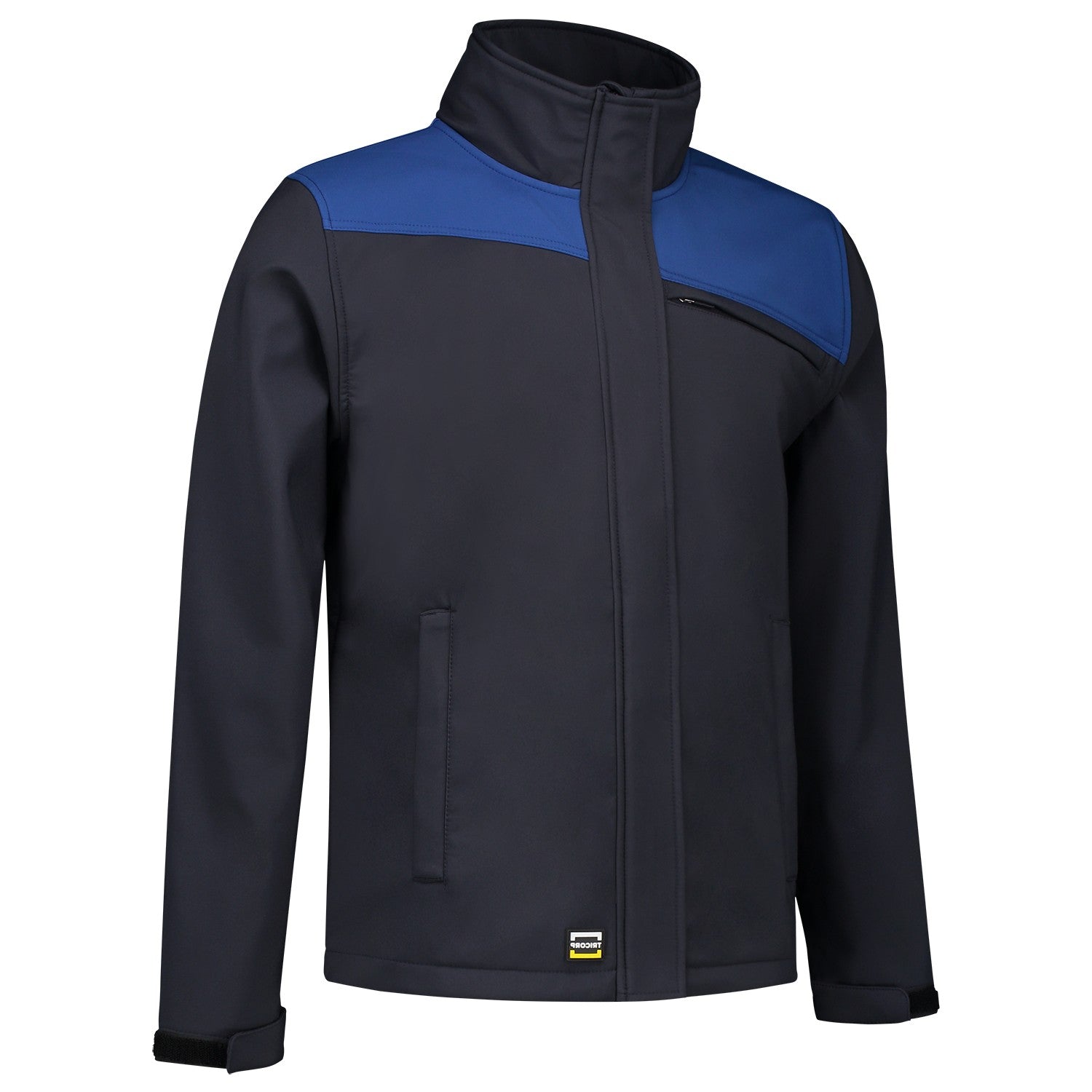 Tricorp Jas 402021 Softshell Bicolor Naden Marine/Royalblue