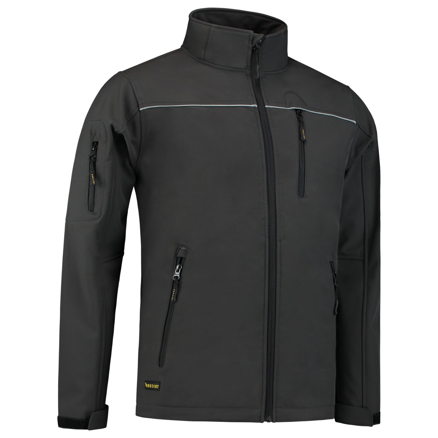 Tricorp 402016 Softshell Luxe Kids Donkergrijs