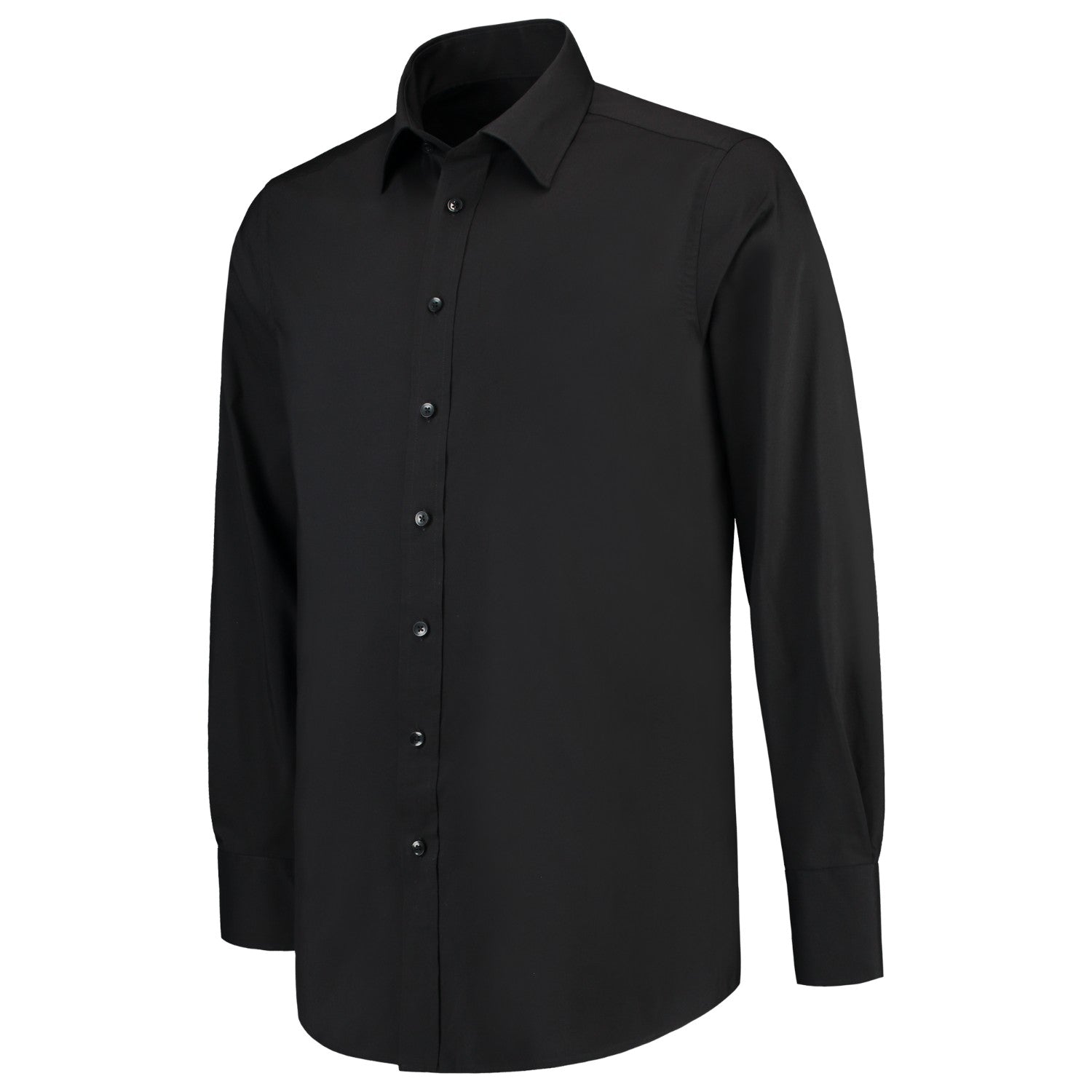 Tricorp 705006 Overhemd Stretch Zwart (Mouwlengte 7)