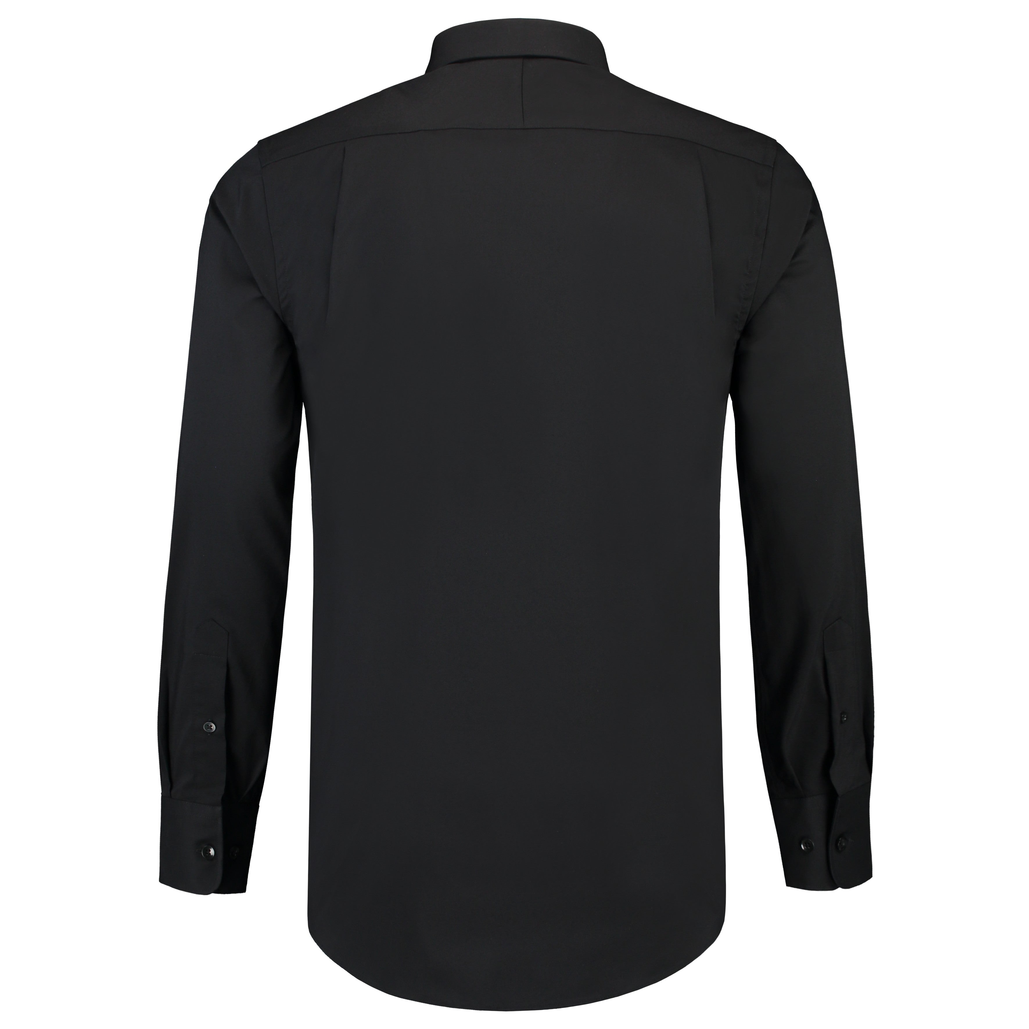 Tricorp 705008 Overhemd Stretch Slim Fit Zwart (Mouwlengte 5)