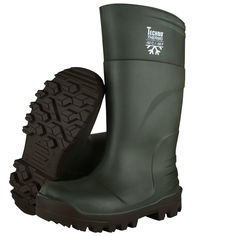 Techno Boots PU Laars Thermo 5540 S5 Groen