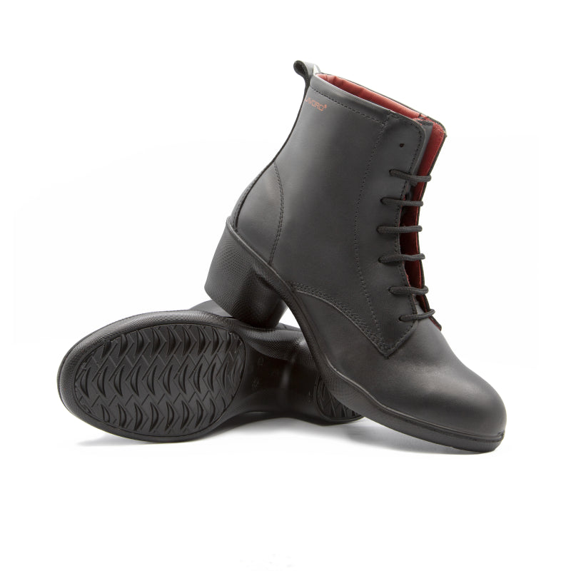 Lavoro Lucy S3 1021.10 dames booty veter Zwart