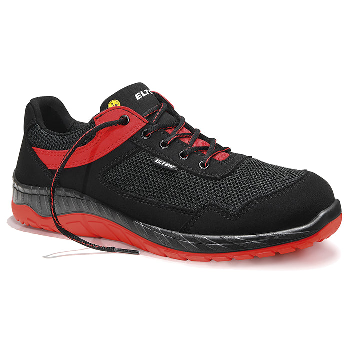 Elten Lonny Laag 729521 S1P Zwart/Rood