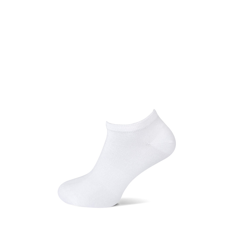 Bamboo Dames Heren Sneaker Sokken 2-pack 31010 Zwart