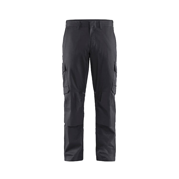 Blåkläder Industrie werkbroek stretch met kniezakken 14481832 Medium Grijs/Zwart Medium Grijs/Zwart
