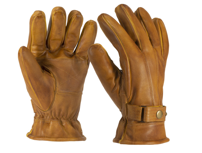 Mutka Leren luxe Heren Handschoenen Aimo 1074R Los per paar te bestellen Bruin
