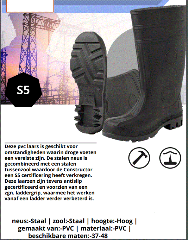 GP10 Constructor Laars S5 Zwart