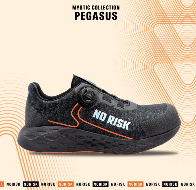 No Risk Pegasus 1249.31 ATOP S1P Oranje/Blauw