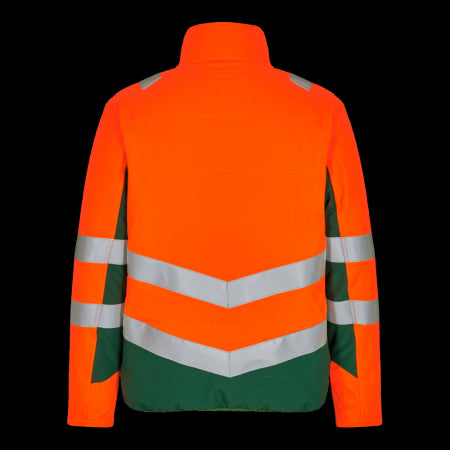 Engel Safety Gewatteerde Onderjack 1159-158 Oranje/Groen 101
