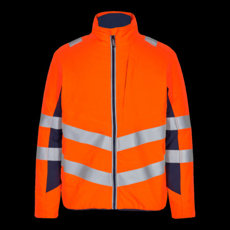 Engel Safety Gewatteerde Onderjack 1159-158 Oranje/Inktblauw 10165