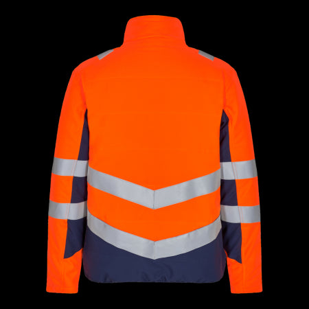 Engel Safety Gewatteerde Onderjack 1159-158 Oranje/Inktblauw 10165