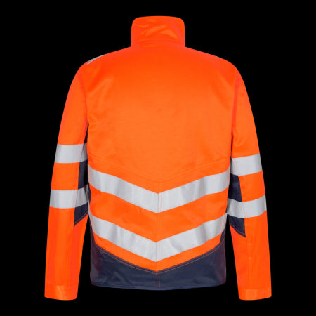 Engel Safety Light Werkjack 1545-319 Oranje/Inktblauw 10165