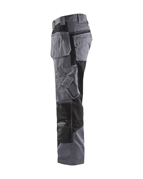 Blåkläder Vloerleggersbroek 15051860 Grijs/Zwart Grijs/Zwart
