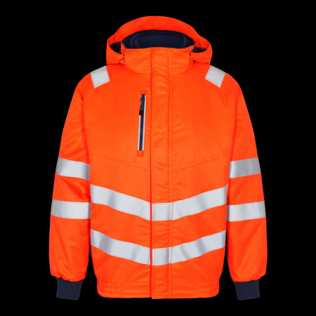 Engel Safety Pilotjack 1247-935 Oranje/Inktblauw 10165