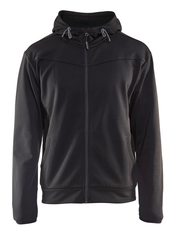 Blåkläder Hoodie met rits 33632526 Zwart/Donkergrijs Zwart/Donkergrijs