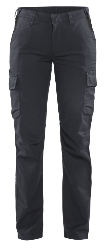 Blåkläder Dames industrie werkbroek stretch/elastiek 71441832 Medium Grijs/Zwart Medium Grijs/Zwart
