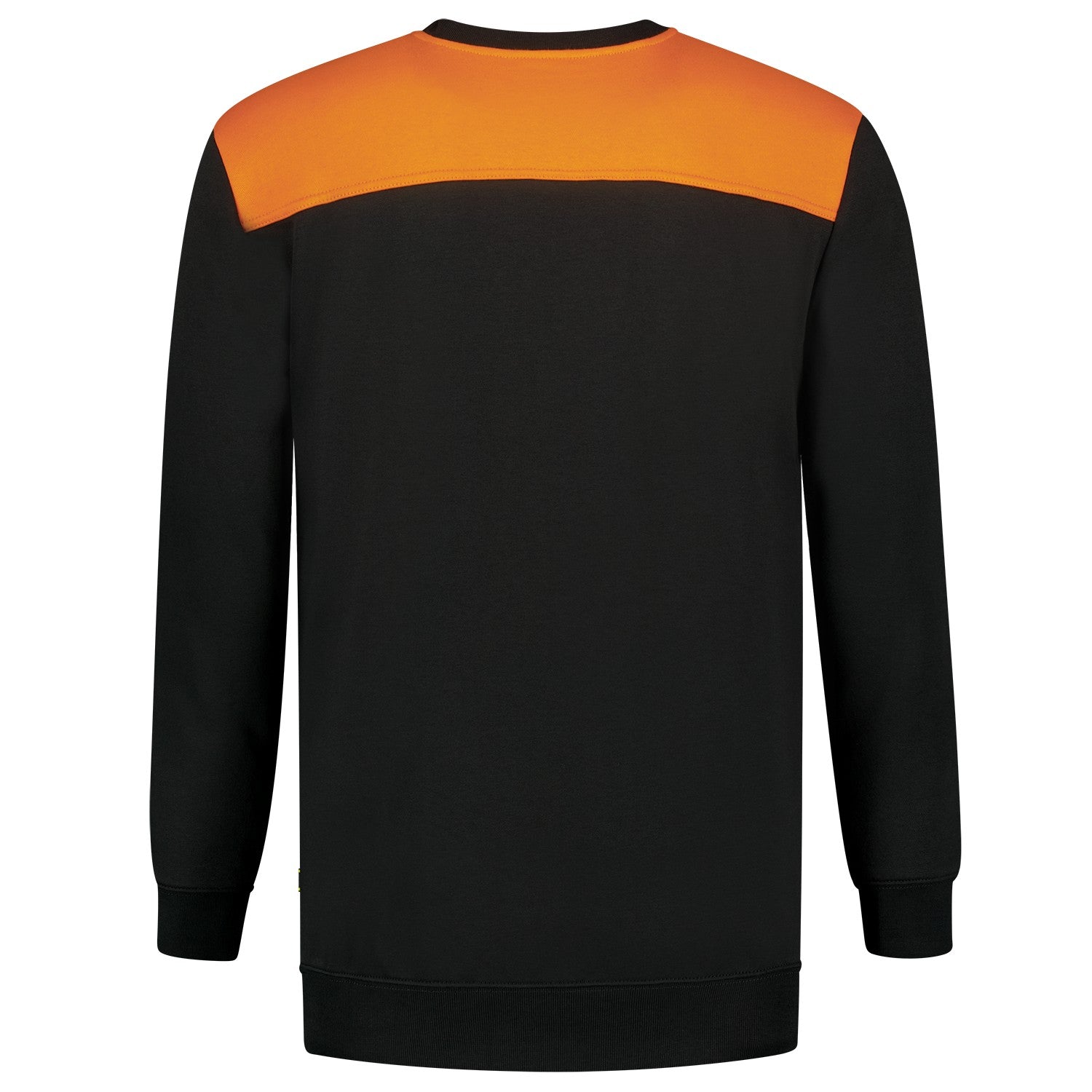 Tricorp 302013 Bicolor Sweater Naden Zwart/Oranje