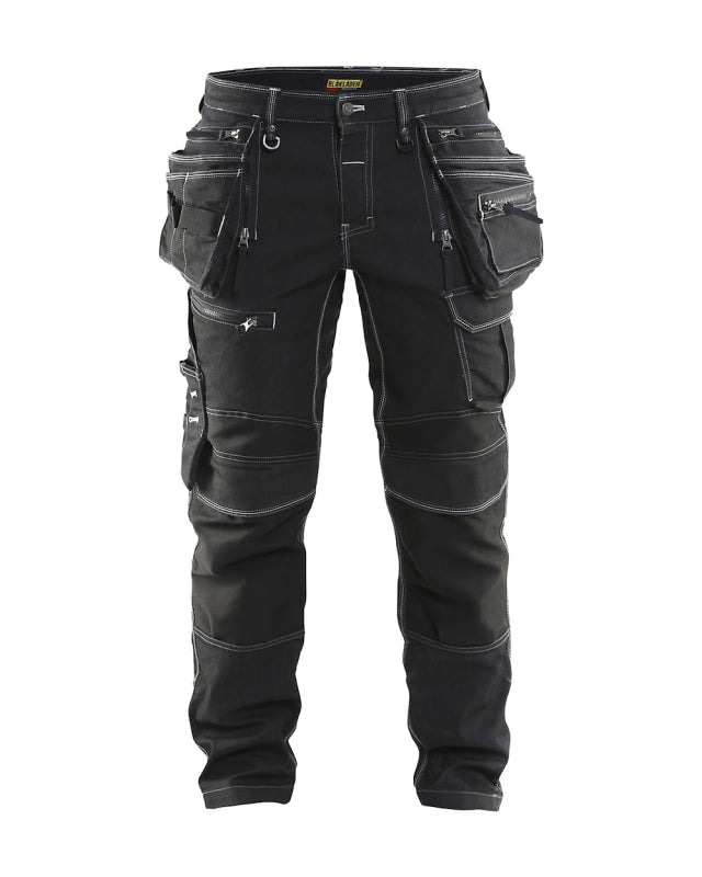 Blåkläder Werkbroek Denim Stretch X1900 19901141 Zwart